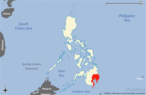 map of mindanao cities and provinces|Davao Region (Region XI) Profile – PhilAtlas.